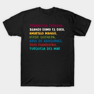 Los colores de mi tierra T-Shirt